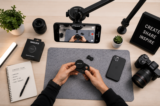 How to Film Overhead Videos With Your Phone | MagLock