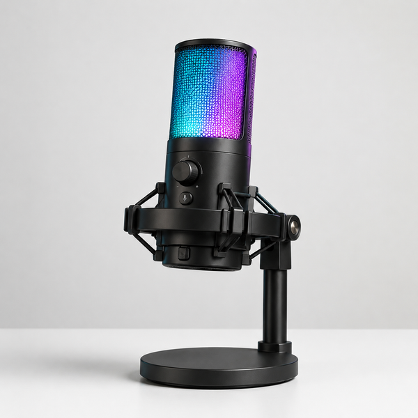 USB RGB Condenser Microphone for Gaming, Streaming &amp; Podcasting